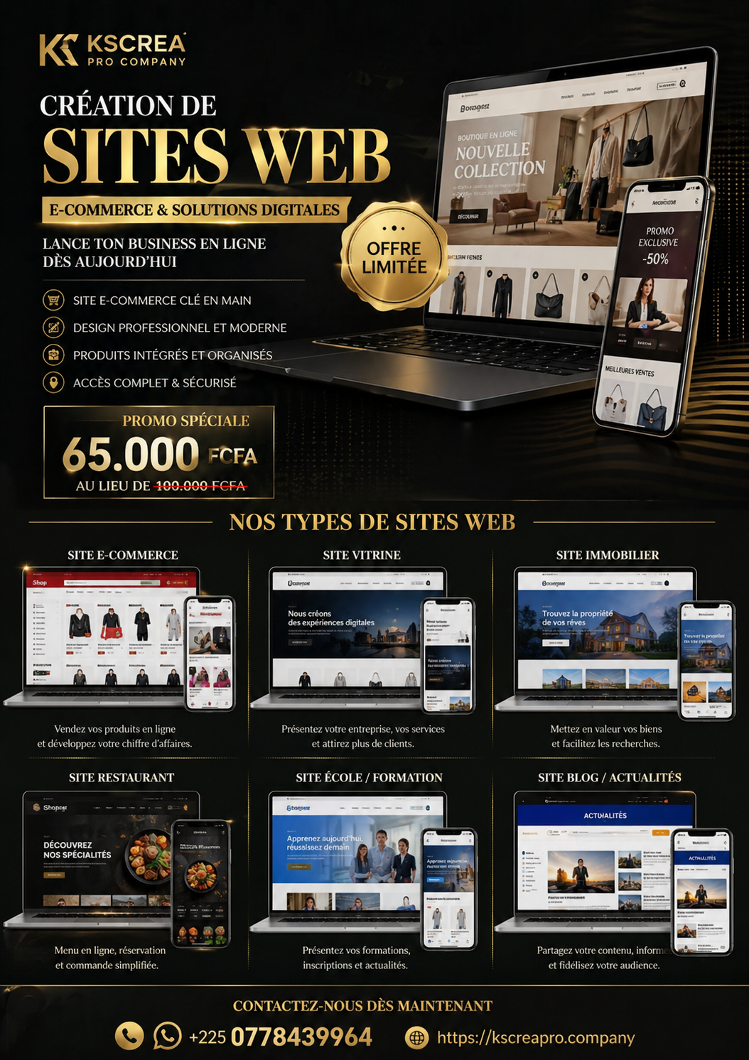 TON SITE WEB EN 72 HEURES