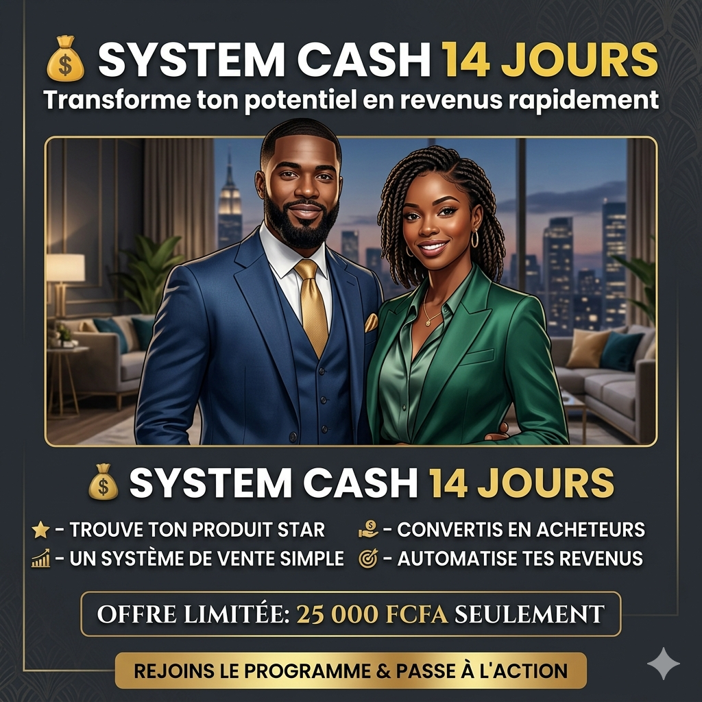 SYSTEME CASH 14 JOURS
